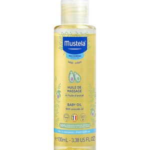 روغن ماساژ کودک موستلا مدل HUILE DE حجم 100 میلی لیتر