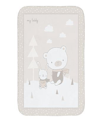 پتو مدل Winter blanket طرح خرس کیکابو Kikkaboo