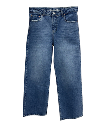 شلوار جین بگ جیب زاپ 104301